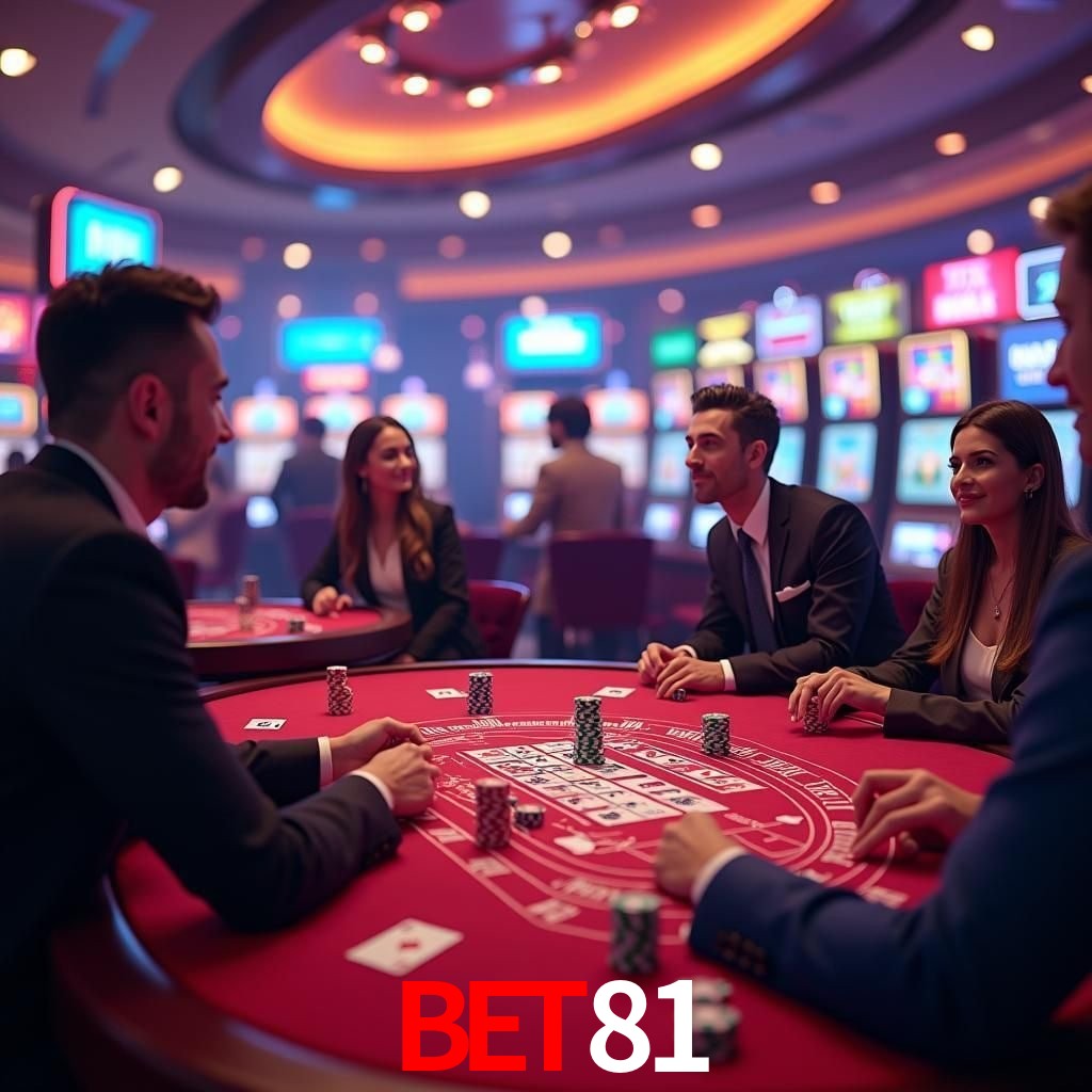 A Experiência Imersiva dos Cassinos Ao Vivo no BET81