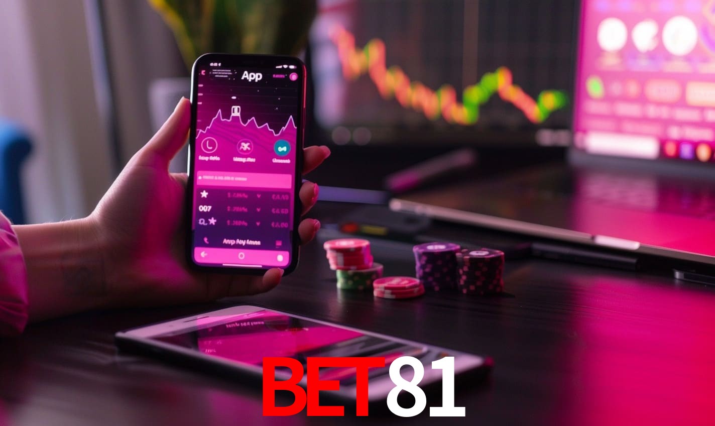 Comparação APP mobile vs versão web da BET81